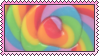 big rainbow lolipop